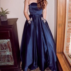 Worn once Sherri Hill gown